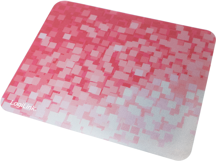 Id0144 Golden Laser Mouspad, "red Pattern" Design - Logilink Mousepad Golden Laser. Pink (800x800)