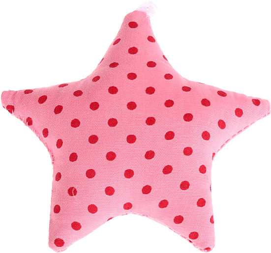 Textile Star Babypink Spots - Polka Dot (550x550)