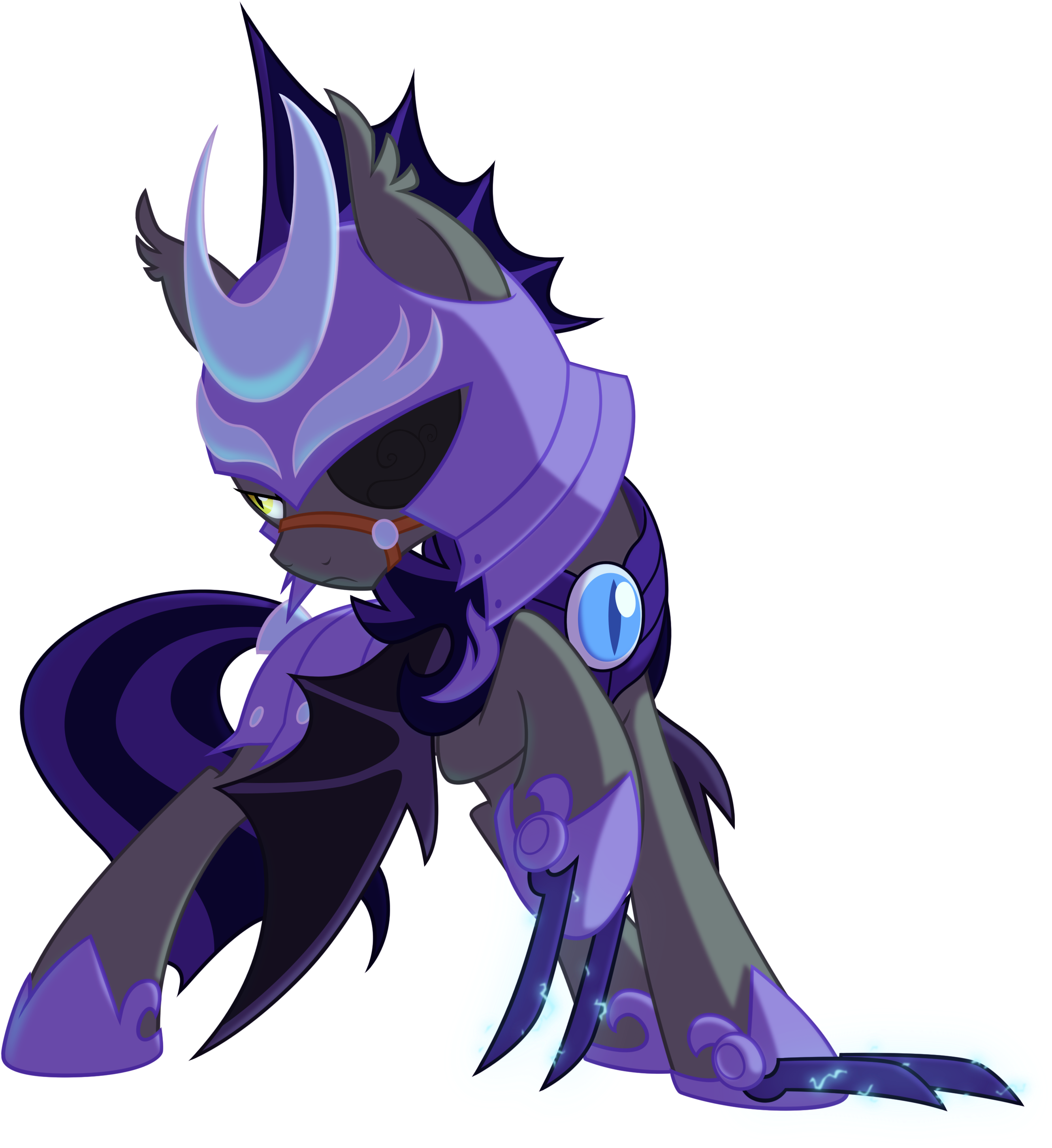 Shocker Trooper By Equestria Prevails Shocker Trooper - Mlp Bat Pony Armor (2800x2900)