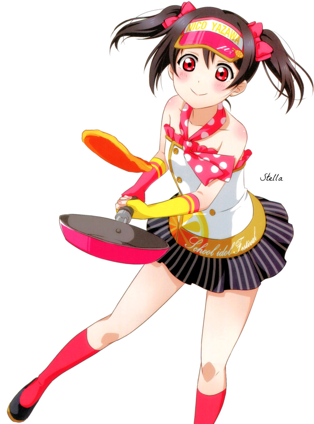 Render By Stella1994x Niko Yazawa - Nico Yazawa Maid Render (1024x1424)