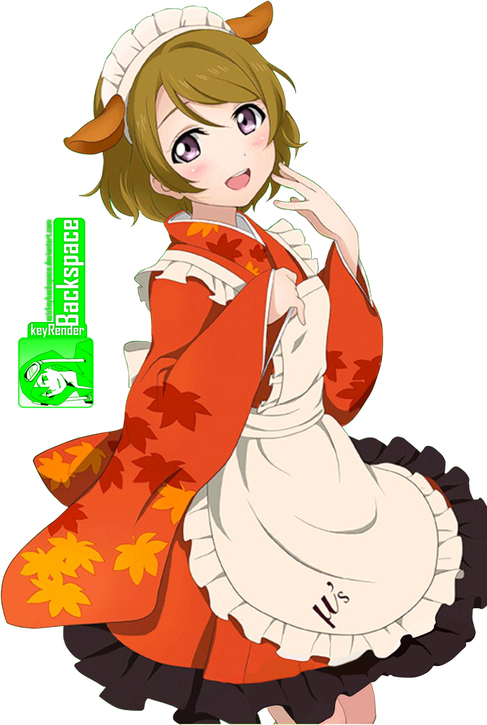 136 Koizumi Hanayo Love Live Card Sr Render By Azizkeybackspace - Hanayo Koizumi Cards Sr Pure (1080x1620)