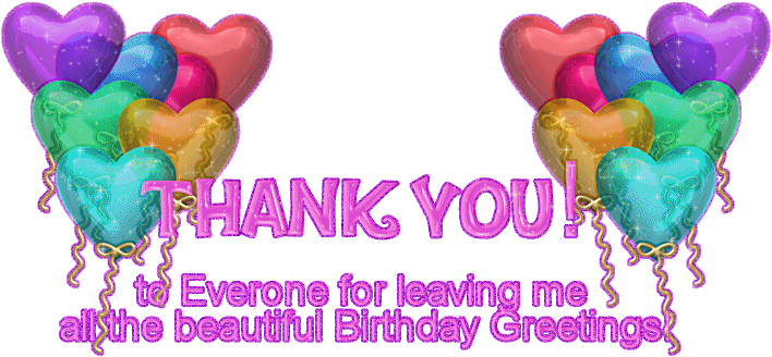 25 Best Thank You Animation Writing Gif Thank You Letter - Thanks For The  Birthday Wishes Gif - (708x328) Png Clipart Download