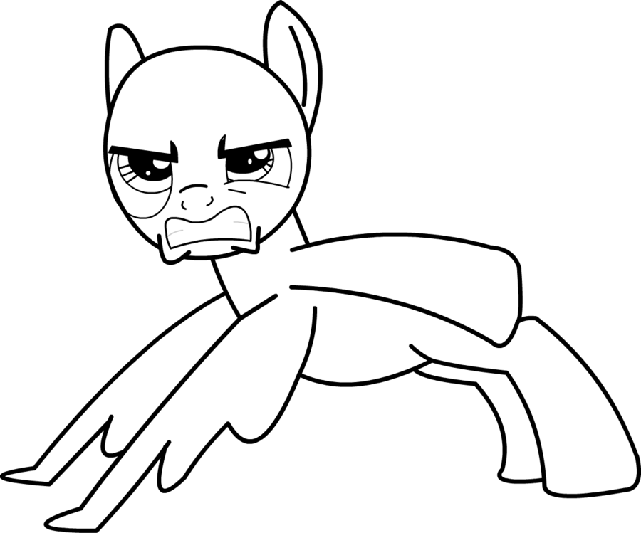 Wing Push Ups Pony Base By Stratmlp - Push-up (900x749)