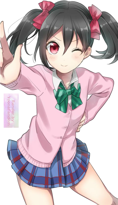 Nico Render By Yoonafandom - Nico Yazawa Render Fanart (480x854)
