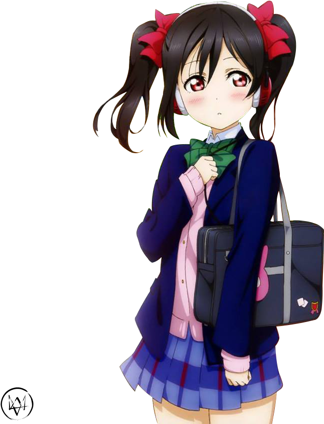 Nico Yazawa Render By Lucifer012 - Love Live Nico Yazawa Png (750x960)