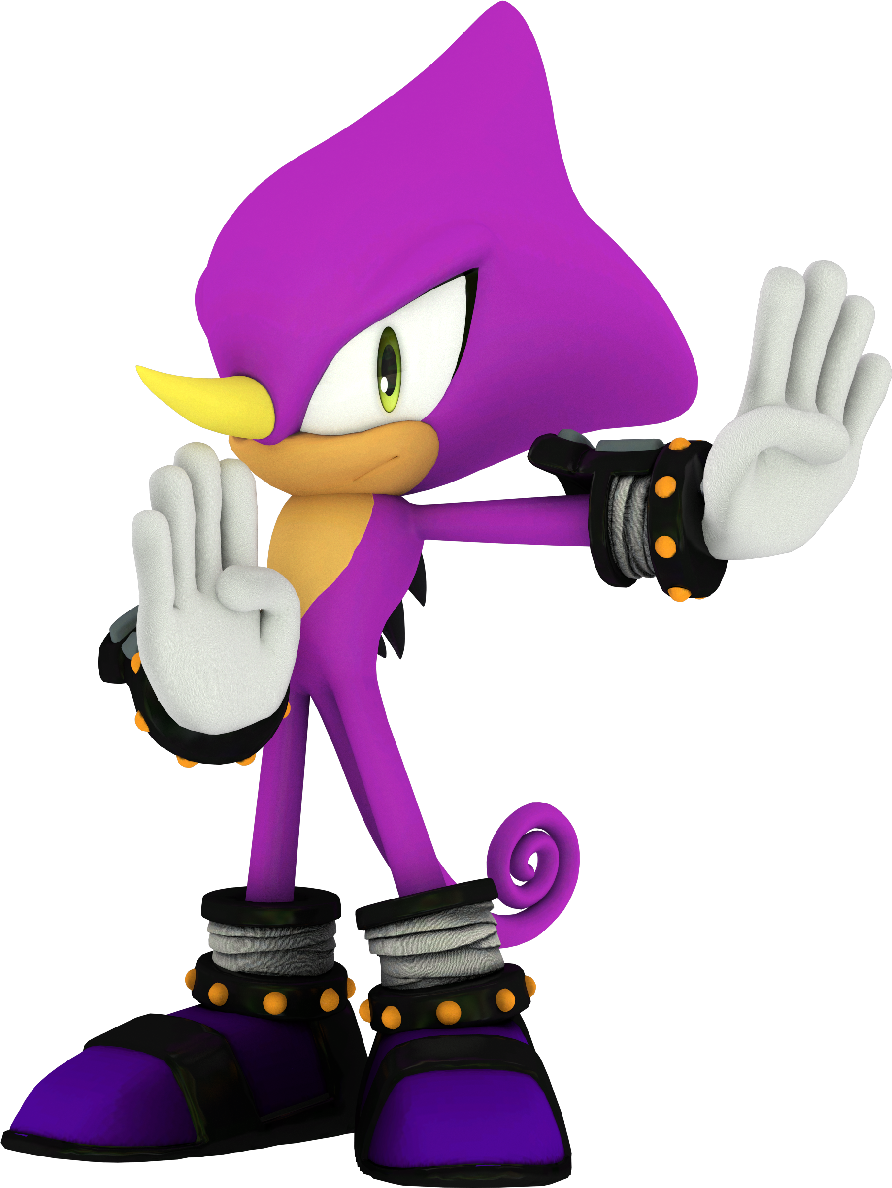 Sonic The Hedgehog Espio (1950x2500)
