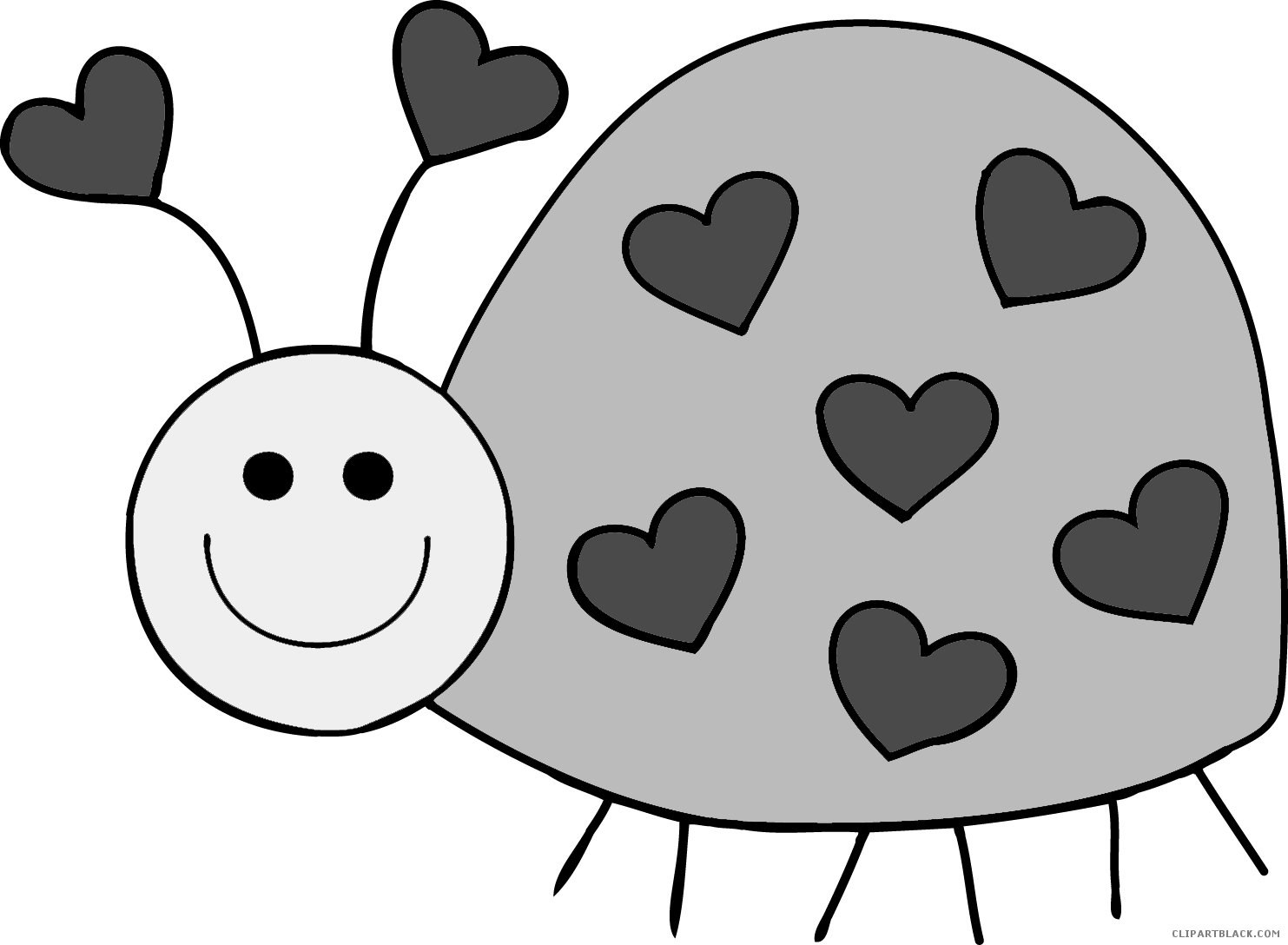 Cute Bug Animal Free Black White Clipart Images Clipartblack - June Bug Clip Art (1483x1088)