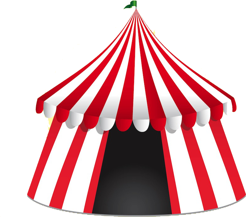 Tent Circus Clip Art - Circus Tent Vector (1024x768)