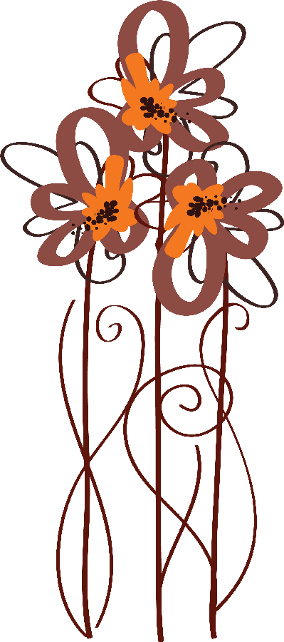 Flores Ilustraciones En Png Para Artesanía Y Diseños - Design (399x900)