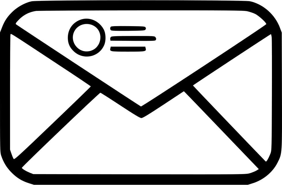 Enveloper Stamp Comments - Icon E Mail Outline (980x644)