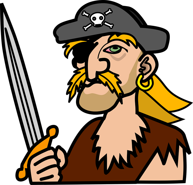 0 Replies 3 Retweets 1 Like - Pirate Clipart (751x720)