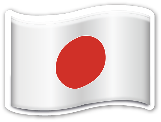 Flag Of Japan - Japan Flag Emoji Png (528x402)