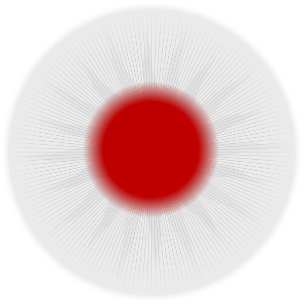 Rounded Japan Flag Png Clip Arts - Circle (600x600)