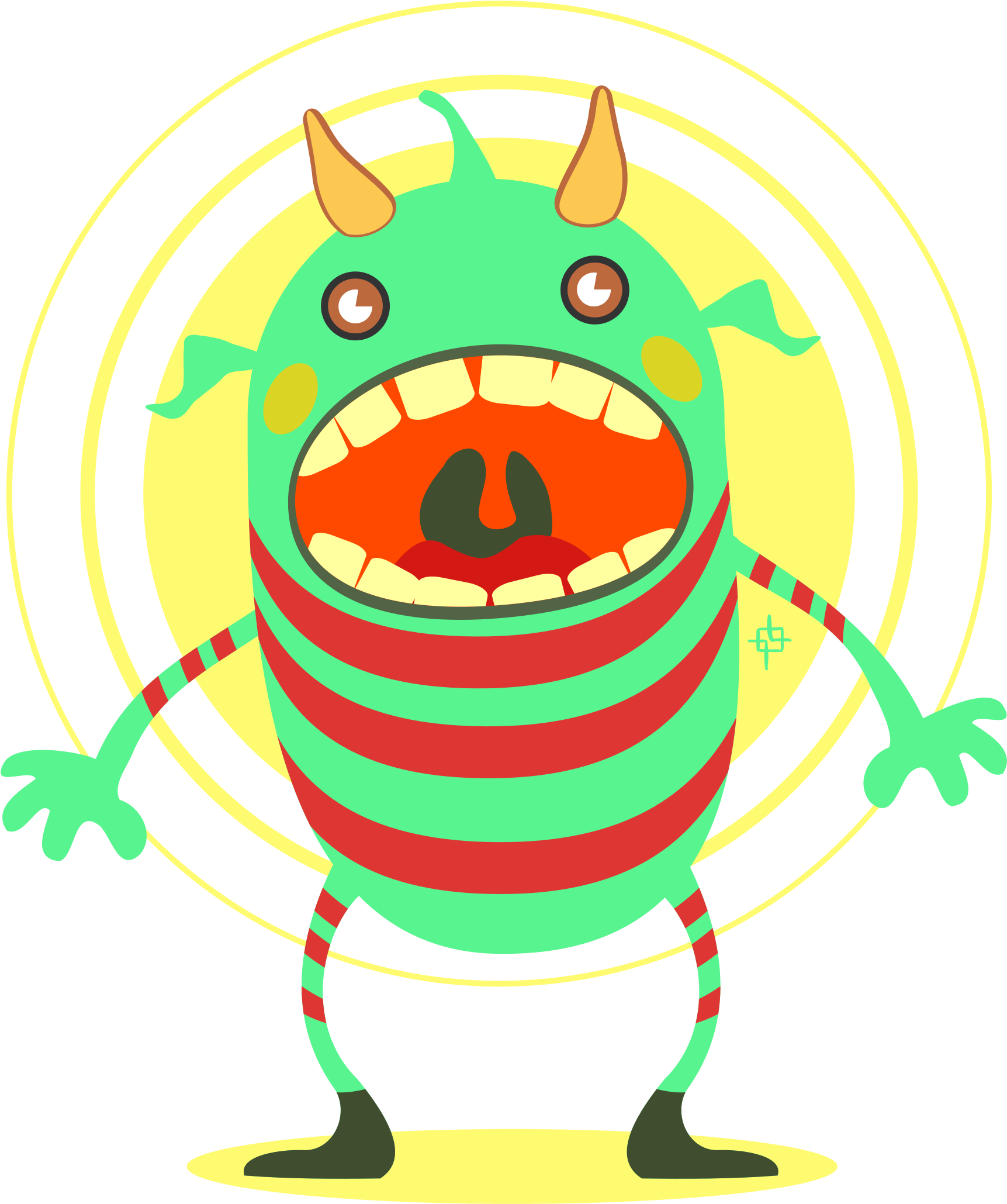 This Free Icons Png Design Of Monster Bug - Monster Bug (color: Royal Blue, Fit Type: Women, Size: (2064x2400)