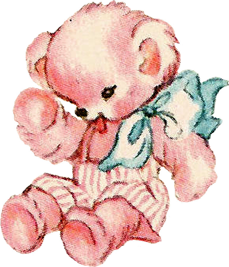 Inspiration Pink Teddy Bear Clip Art Medium Size - Inspiration Pink Teddy Bear Clip Art Medium Size (871x1000)