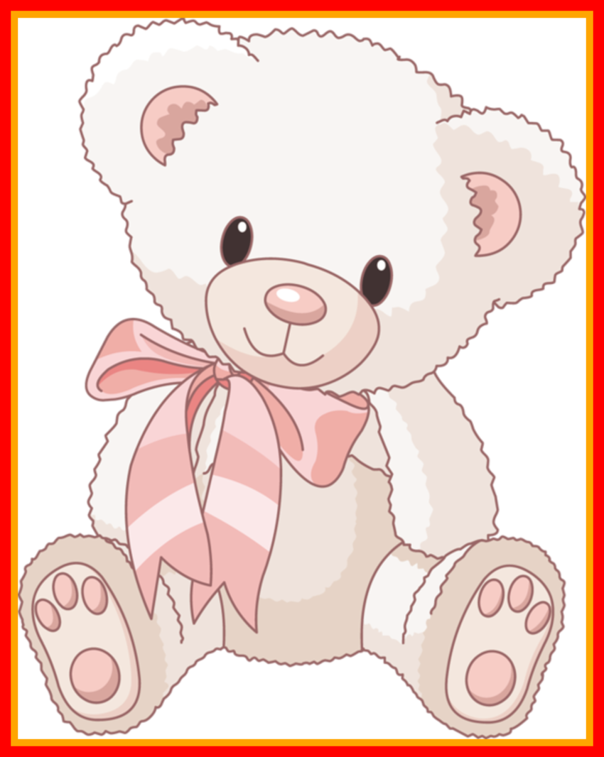 Unbelievable Teddy Bear Clip Art Clipart Of Big Png - Cute Teddy Bear Clipart Png (850x1066)