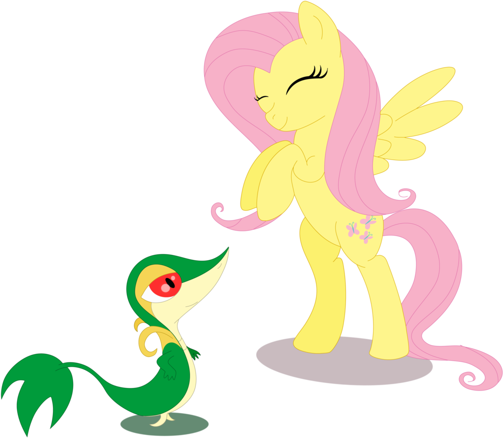 Mammal Seahorse Clip Art - Snivy Cute (1024x993)