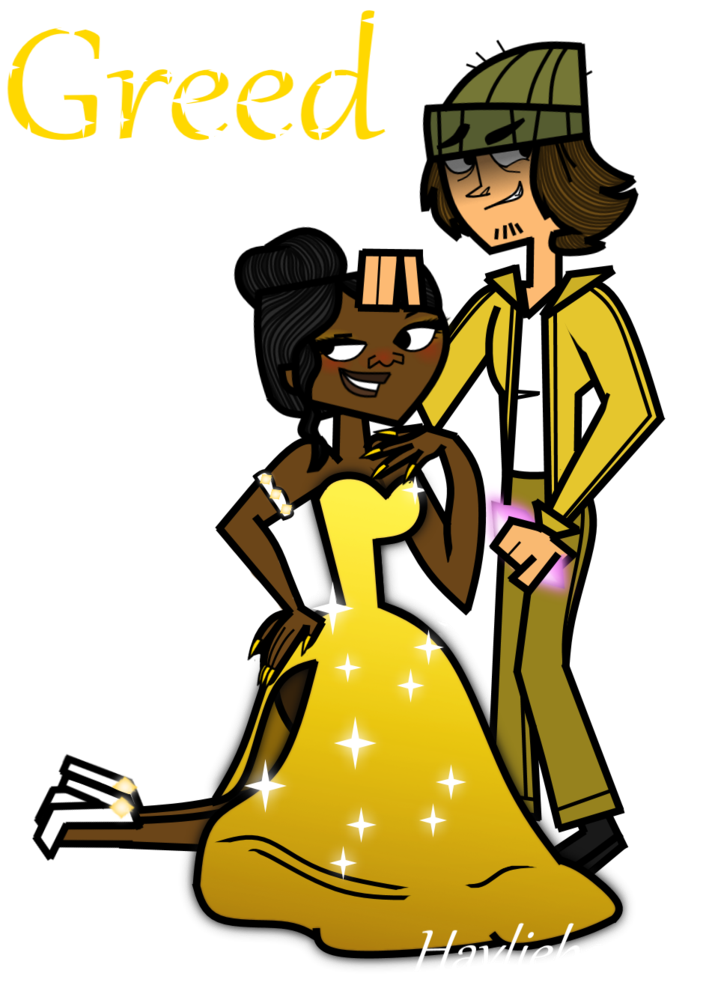 Greed By Haylieboyd - Cartoon (757x1055)