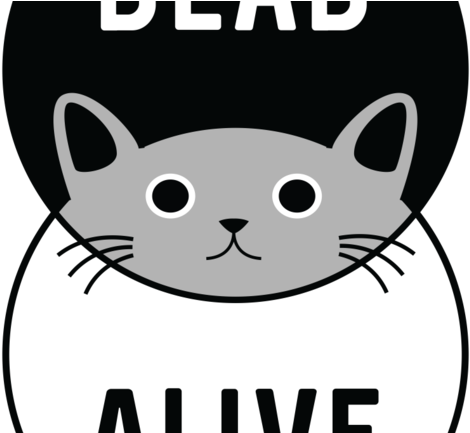 Dead Or Alive - Schrodinger S Cat Hoodies & Sweatshirts (571x432)