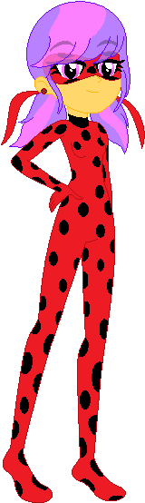 Base Editmiraculous Ladybug Cosplay By Mlpcrystalmelody - Miraculous Ladybug Base Mlp Eg (267x577)