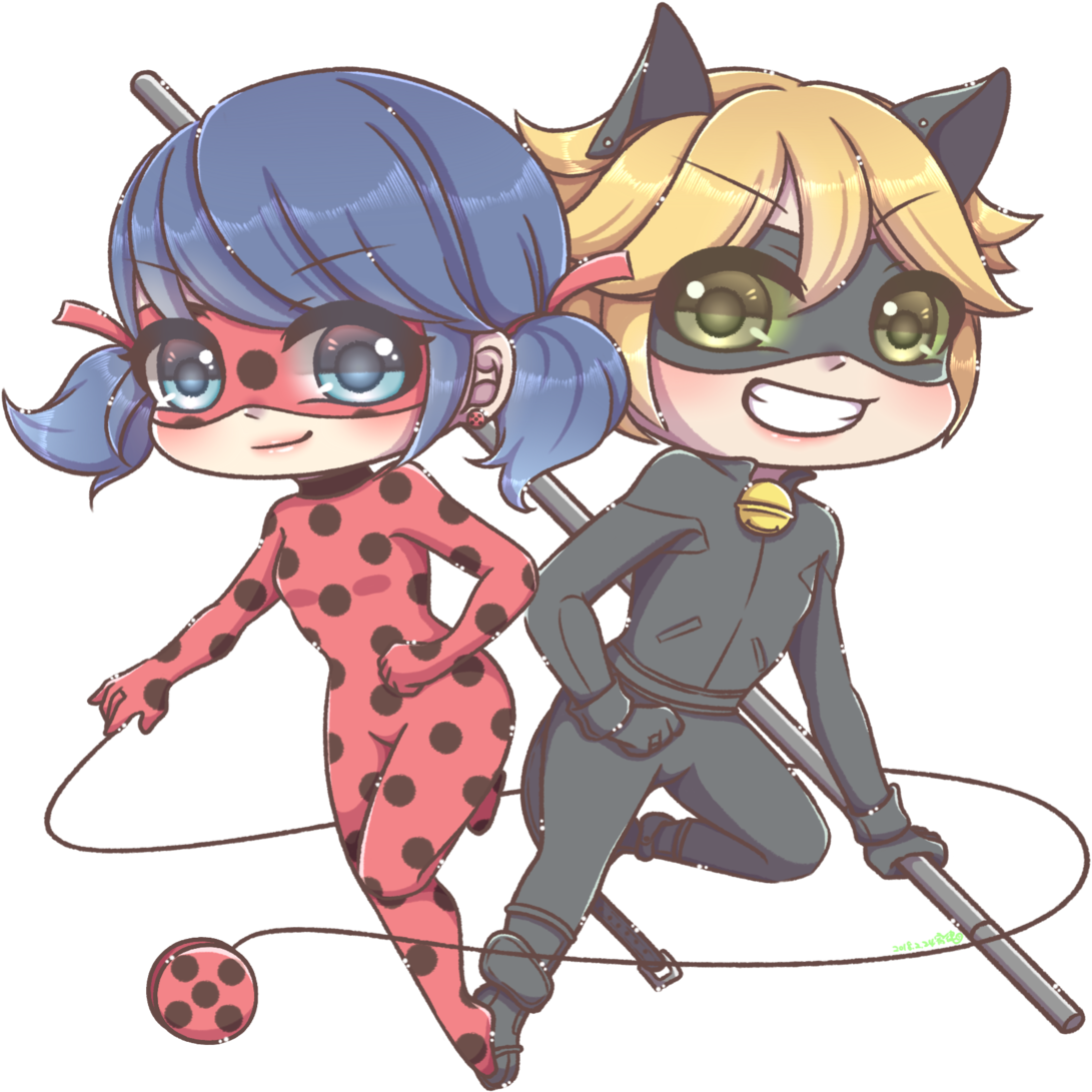 Tales Of Ladybug & Cat Noir Cat Noir Ladybug Ladybug - Miraculous: Tales Of Ladybug & Cat Noir (1280x1280)