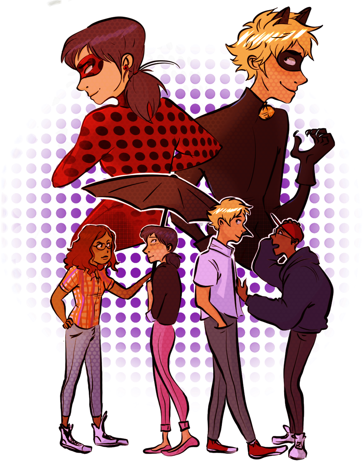 Tales Of Ladybug & Chat Noir Marinette Cheng Adrien - Adrien Agreste (1280x1586)