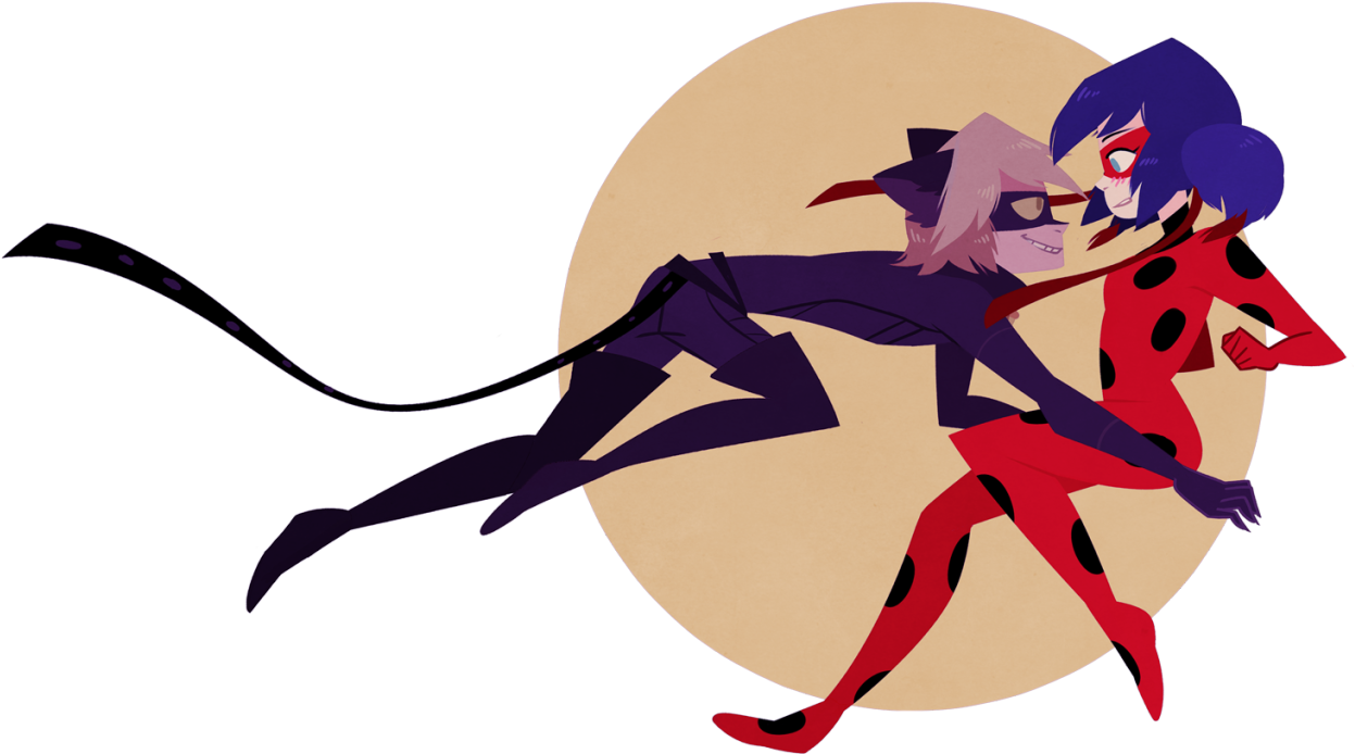 Miraculous Tales Of Ladybug And Cat Noir - Miraculous Ladybug Fanart Png (1280x777)