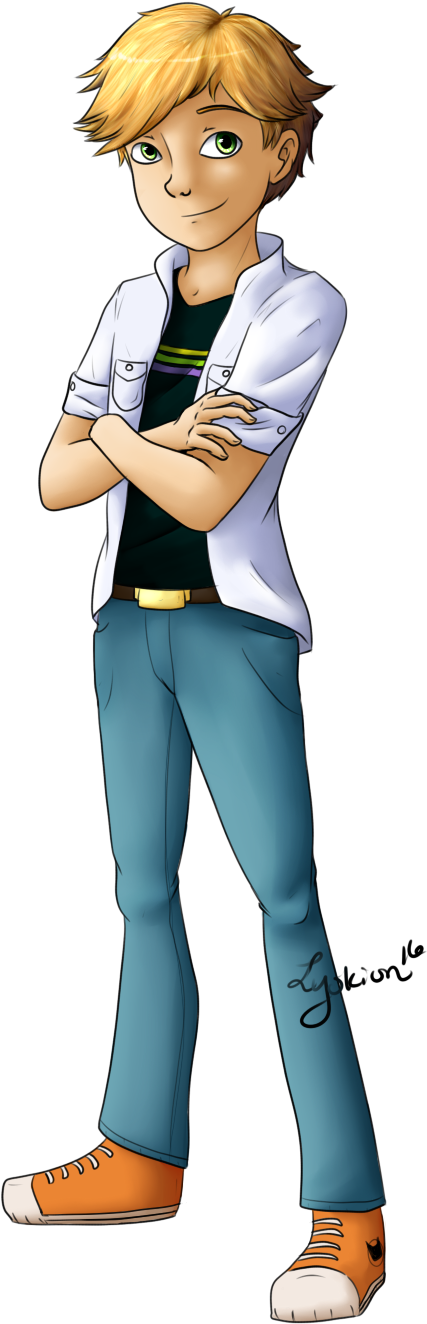 Adrien Agreste Miraculous - Hawk Moths (520x1500)