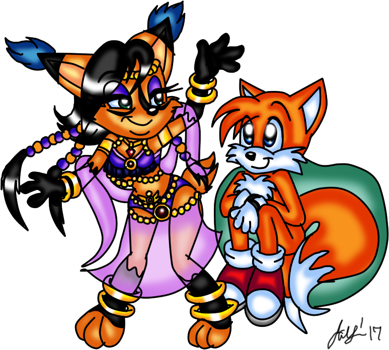 Nicole Belly Dancing By Jayfoxfire - Cartoon (900x720)