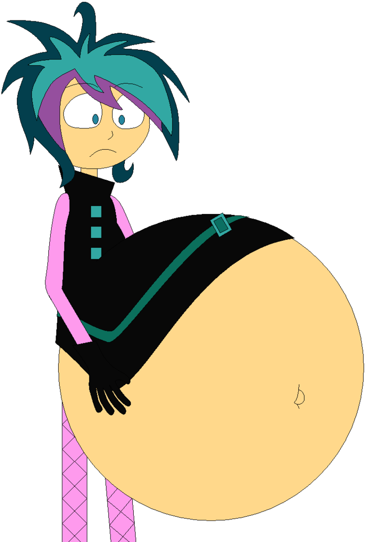 Lacey Shadows Wants To Cover Her Belly By Angry-signs - Cartoon (734x1089)