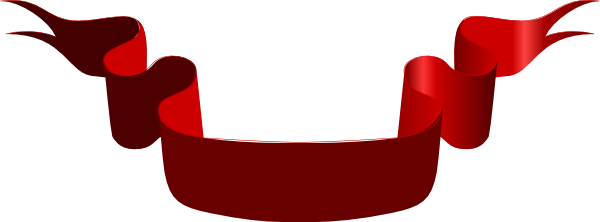 Banner Clip Art At Clker - Blank Logo Banner Png (600x222)
