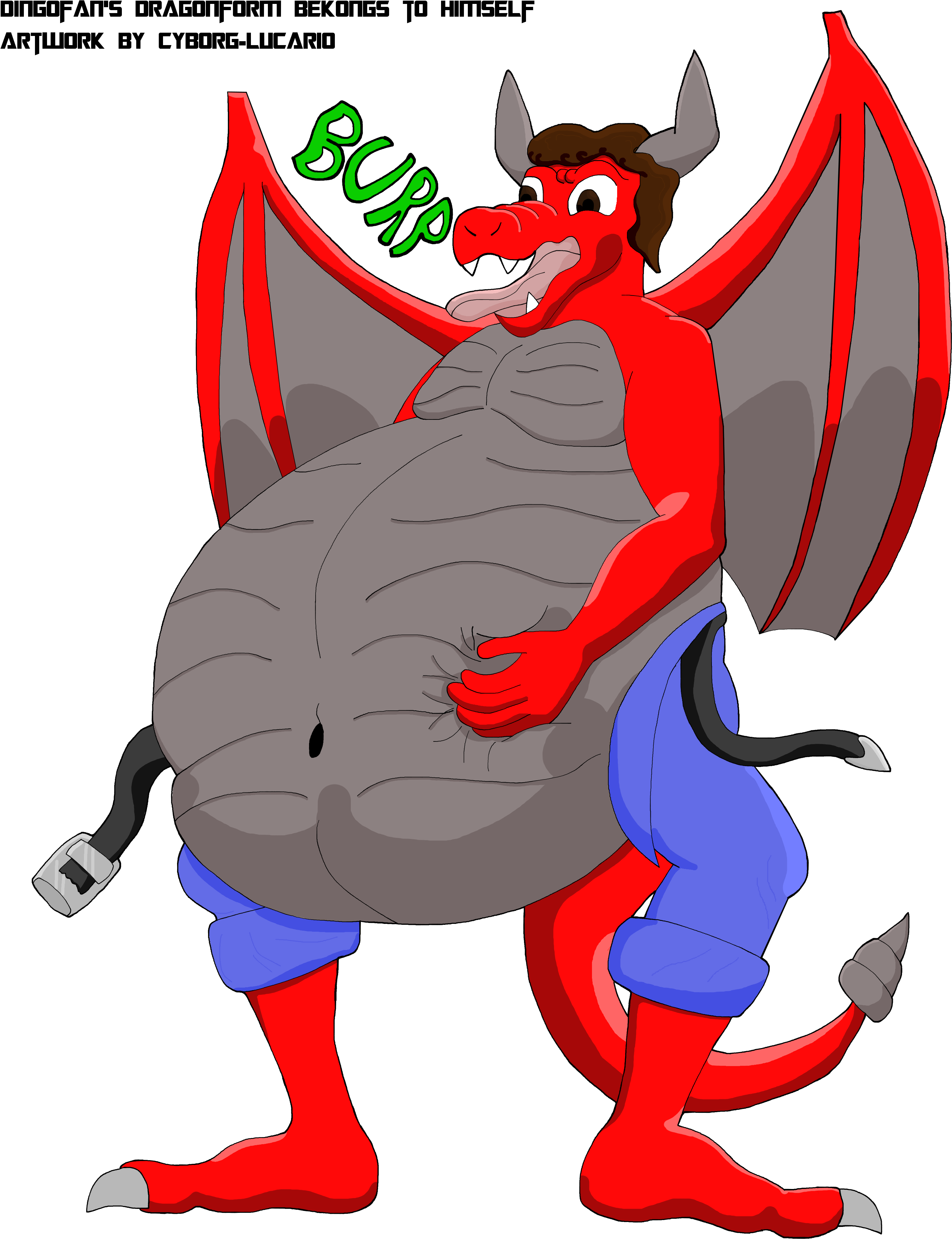 [com] A Big Fat Belly Dragon - Dnd The Unexpectables Task (2976x3968)