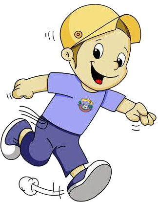 Os Homens - - Menino Correndo Png (350x480)