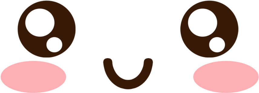 Carita Kawaii Para Tutorial By Mori K On Deviantart - Sad Kawaii Emoji Png (900x370)