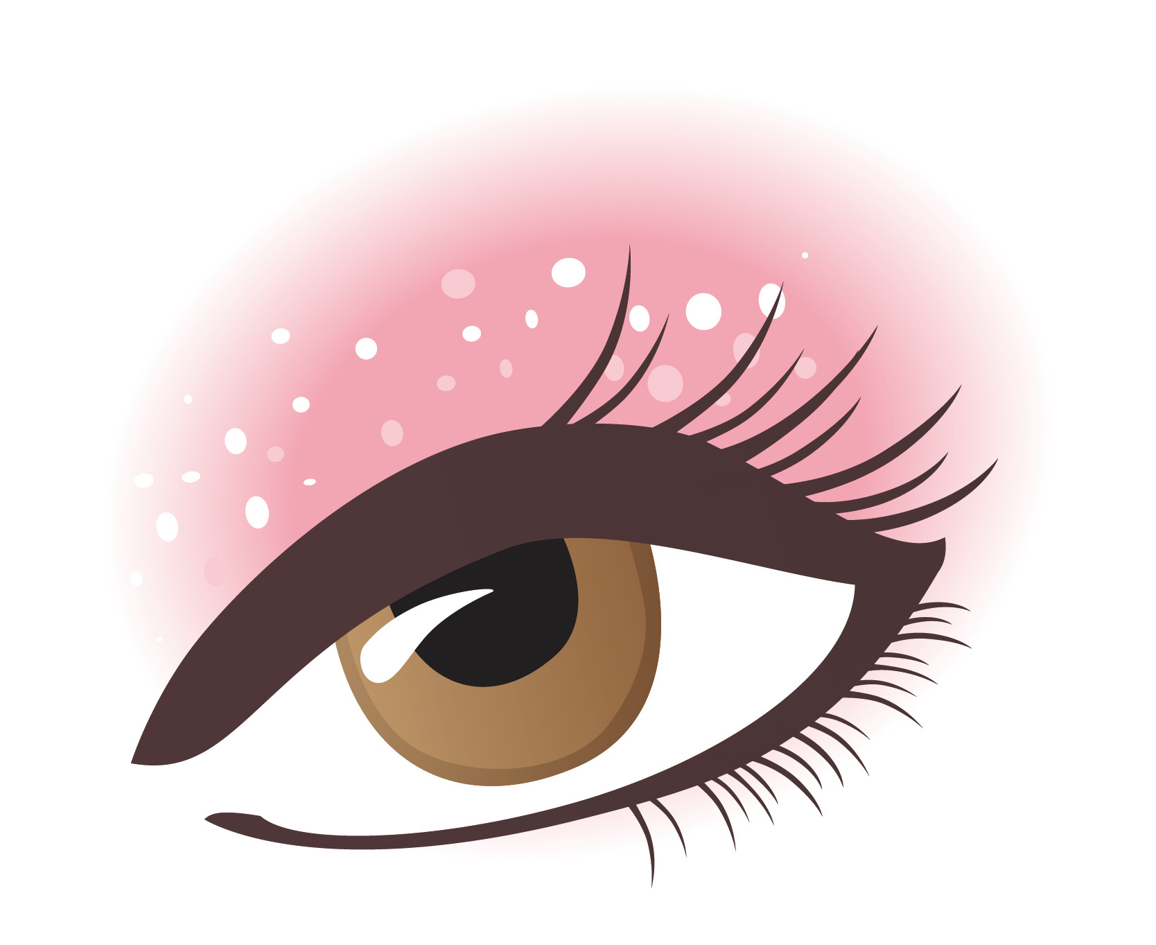 Cosméticos De Ojos Sombra De Las Pestañas De Esmalte - Eyelash (1875x1875)