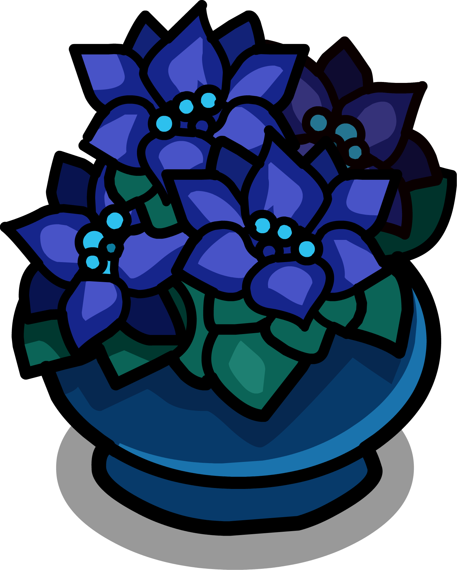 Potted Poinsettia Sprite 002 - Gentiana (1504x1877)