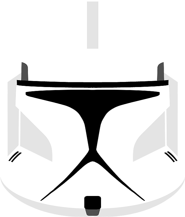 Phase Ii Clone Trooper Helmet By Pd Black Dragon - Clone Trooper (624x782)