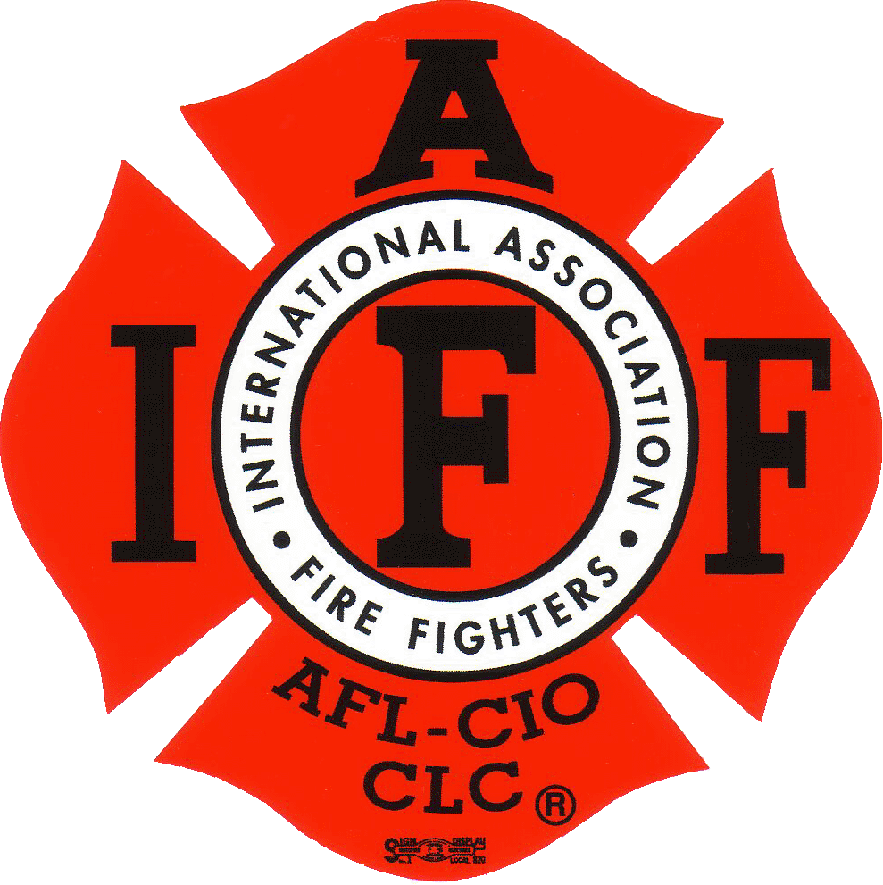 Welcome To City Of East St - International Association Of Firefighters Logo (989x991)
