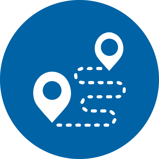 Bus Routes - Bus Route Icon (529x529)