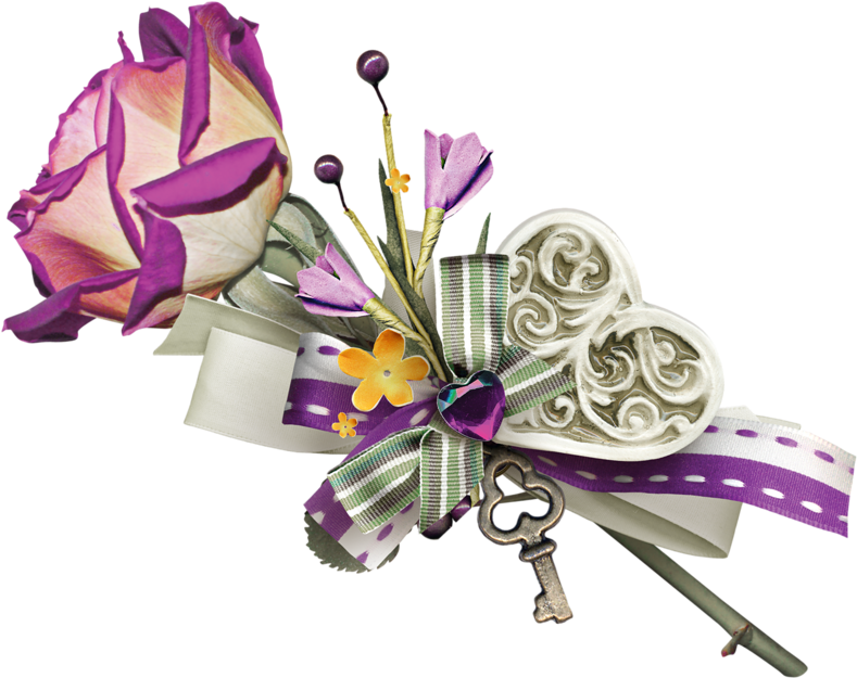 Partager - - Fleurs Anniversaire Png (800x636)