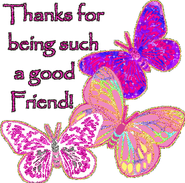 Thank You For Support Me And Yami - Thanks For Being My Friend (361x358)