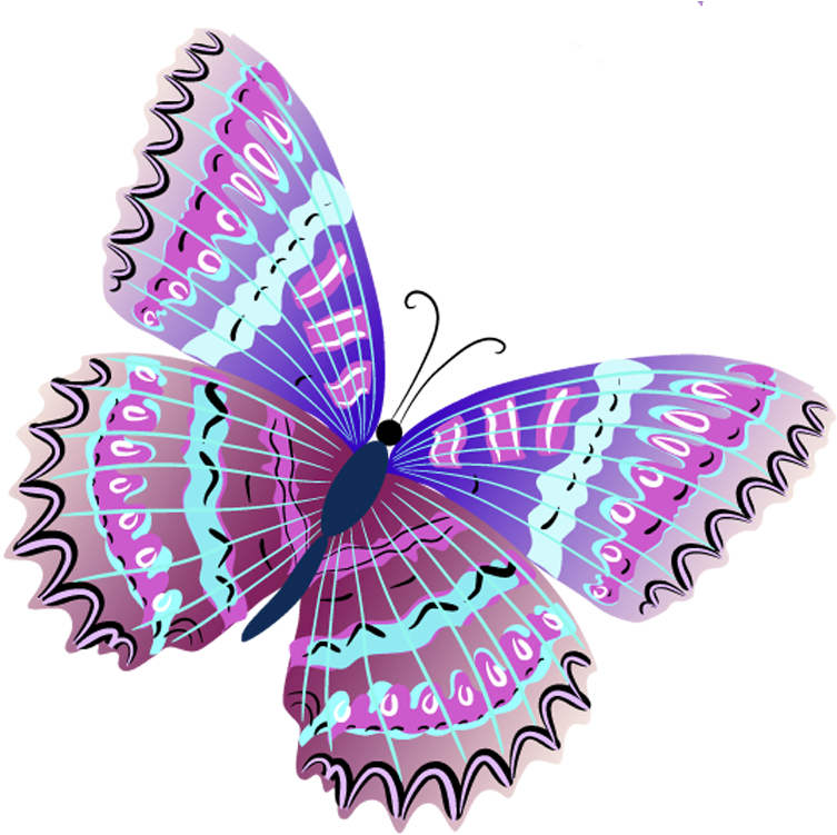 Butterfly Plants List Butterfly Flowers And Host Plant - Green Butterfly Png (777x764)