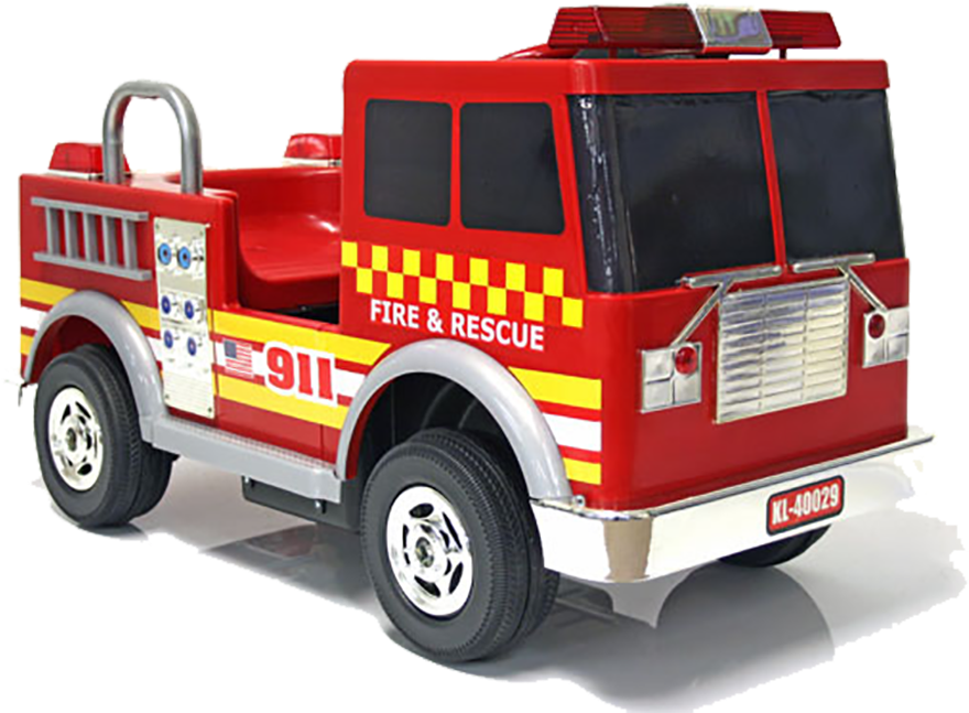 Fire Engine - Electric Fire Engine Ride (1000x984)