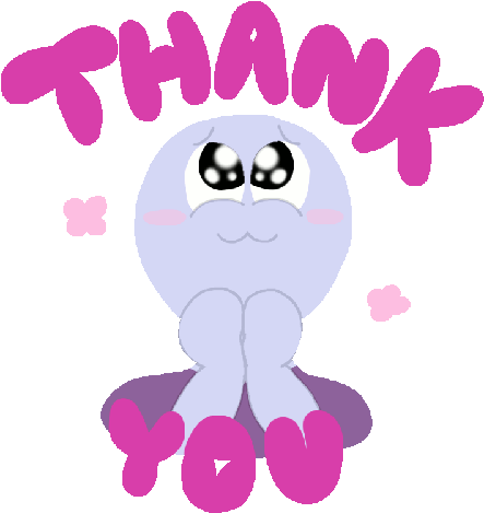 Thank You Clipart Sticker - Thank You Clipart Gif (500x500)