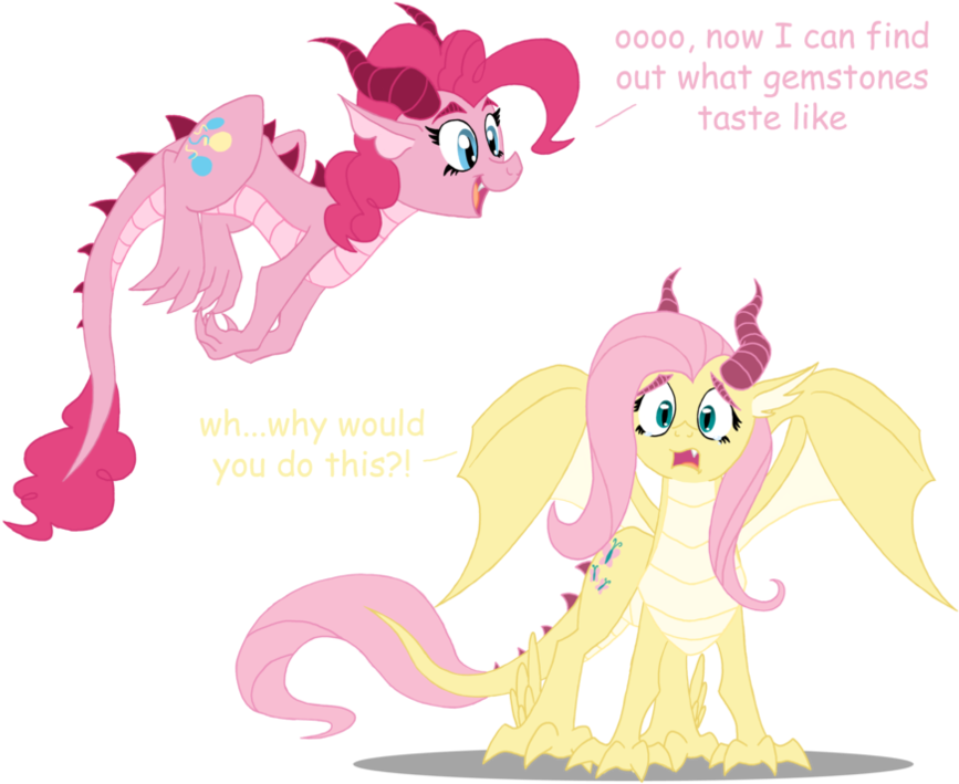 Discord - Mlp Pinkie Dragon (1018x785)