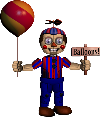 Funtime Balloon Boy By Peterwayne32 - Balloon Boy Five Nights At Freddys (480x531)