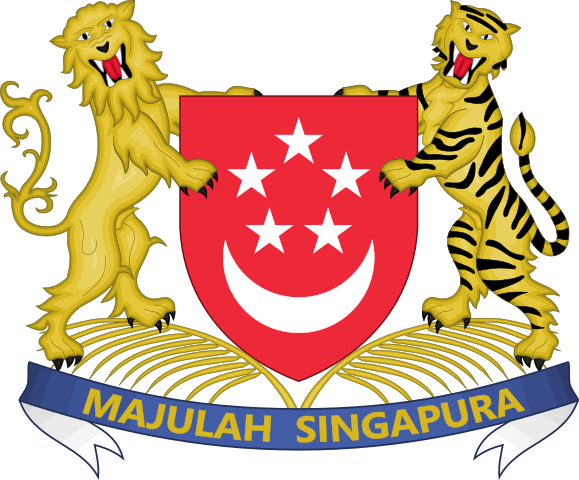 Singapore Lion Png Www Imgkid Com The Image Kid Has - National Emblem Of Singapore (579x480)