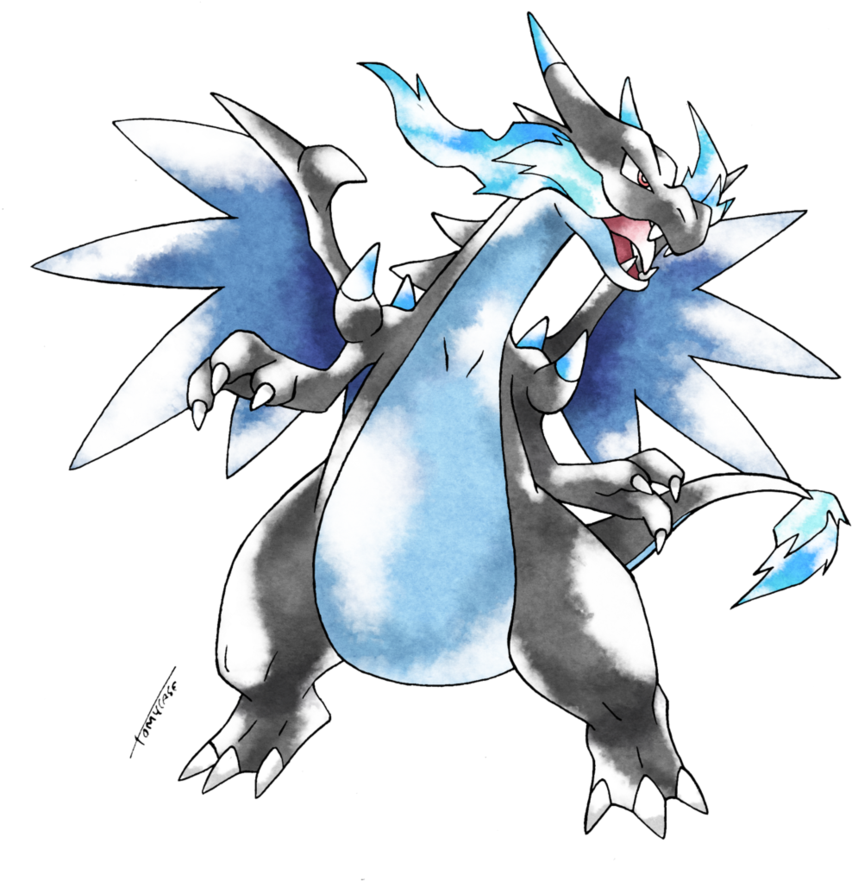 Pokémon X And Y Pikachu Dragon Mammal Vertebrate Fictional - Ken Sugimori Mega Charizard (883x904)