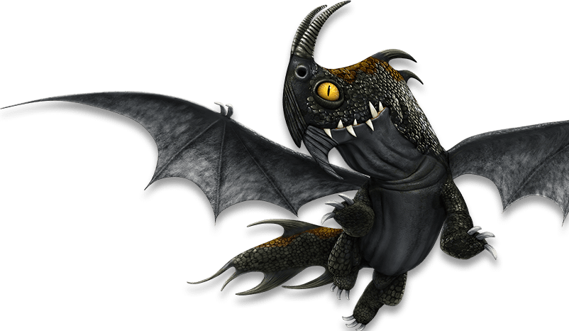 How To Draw Dragon Night Fury From How To Train Your - Dragons: Mein Cooler Mitmachblock (802x466)