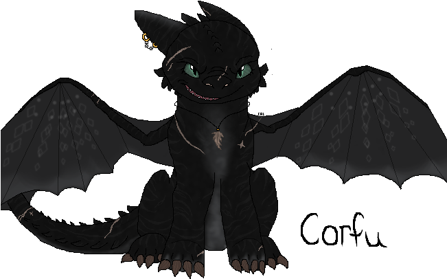My - Httyd Night Fury Oc (650x500)